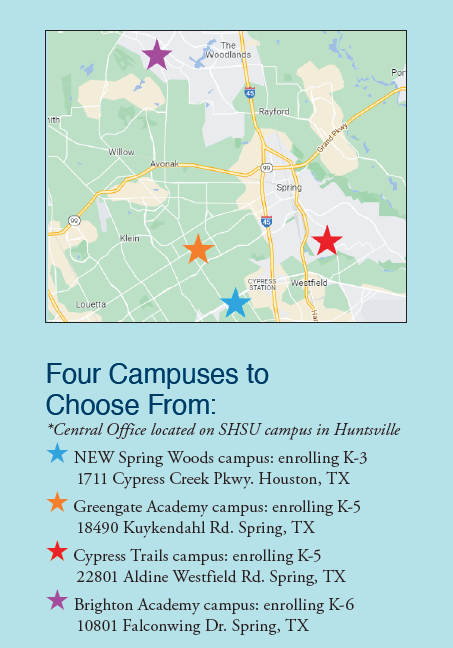 map campuses